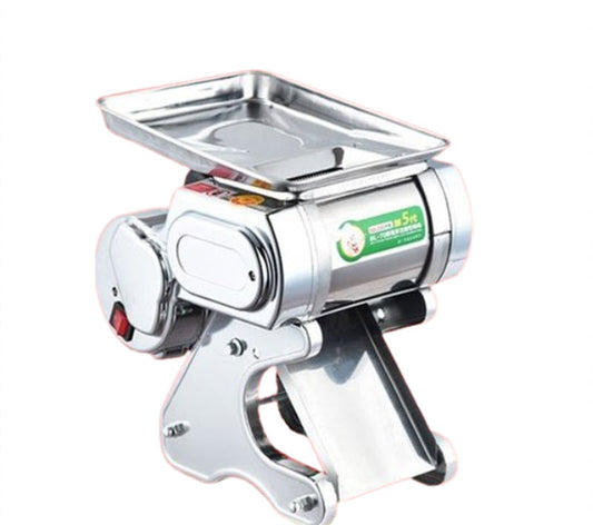 เครื่องหั่นเนื้อไฟฟ้าอเนกประสงค์ ขนาดเล็ก กำลังไฟสูง สำหรับหั่นหมู ตับ ปลา รุ่นใหม่