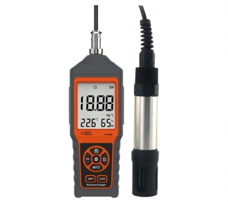 เครื่องวัดออกซิเจนละลายแบบแยกส่วน รุ่น ST8406 สำหรับฟาร์มปลา ตรวจวัดออกซิเจนในน้ำ