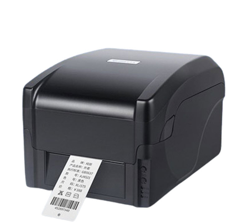 เครื่องพิมพ์ฉลาก GP1524T ขนาดเล็ก รองรับการพิมพ์บนกระดาษไม่ติด แท็กเสื้อผ้า ราคาสินค้า วันที่อาหาร