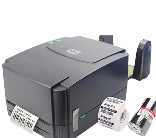 เครื่องพิมพ์บาร์โค้ด TSC TTP-244PRO รุ่นความร้อน ใช้พิมพ์สติกเกอร์ ฉลากสินค้า ใบส่งของ
