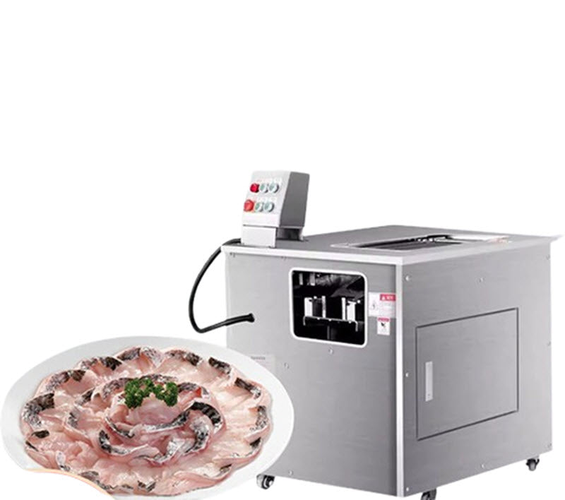 เครื่องตัดปลาอัตโนมัติ รุ่นเชิงพาณิชย์ สำหรับทำซุปปลา ขนาดกะทัดรัด ใช้งานง่าย