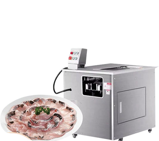 เครื่องตัดปลาอัตโนมัติ รุ่นเชิงพาณิชย์ สำหรับทำซุปปลา ขนาดกะทัดรัด ใช้งานง่าย