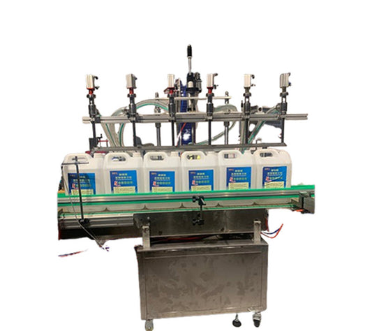 เครื่องบรรจุของเหลวอัตโนมัติ 1000 มล. สำหรับน้ำมัน, น้ำยาล้างจาน, น้ำมันพืช, น้ำผึ้ง