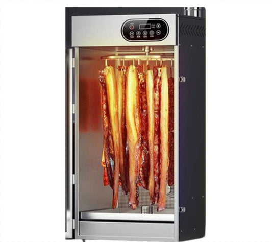 เครื่องอบแห้งอาหารแบบหมุน ขนาดใหญ่ สำหรับทำไส้กรอก, เนื้อแห้ง, ปลา, ไก่, หมู – ใช้งานเชิงพาณิชย์และครัวเรือน
