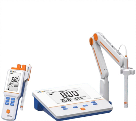 เครื่องวัดค่า pH แบบพกพา PHS-25-3C-3E-2F ขนาดเล็ก ใช้งานง่าย สำหรับการทดลอง