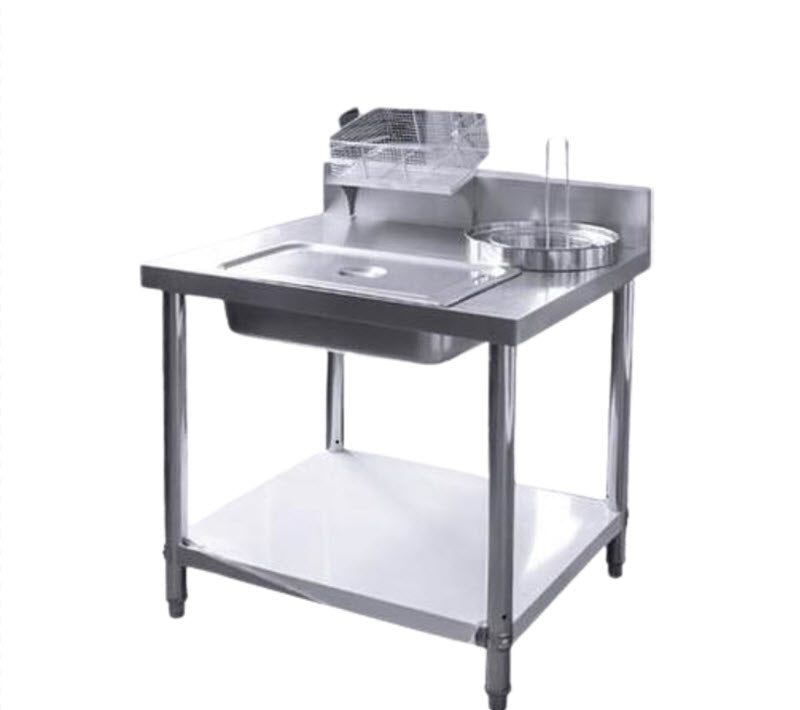 เครื่องห่อแป้งเชิงพาณิชย์รุ่น 800C สแตนเลส สำหรับทำเบอร์เกอร์และไก่ทอด ขนาดใหญ่ พรีเมี่ยม