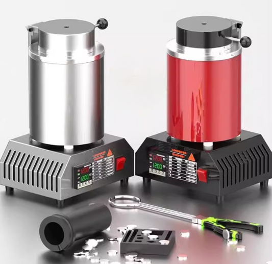 เตาอบทองขนาดเล็ก รุ่นไฟฟ้า กำลังไฟสูง พร้อมกราไฟท์ ครอบคลุมทอง เงิน ทองแดง อลูมิเนียม