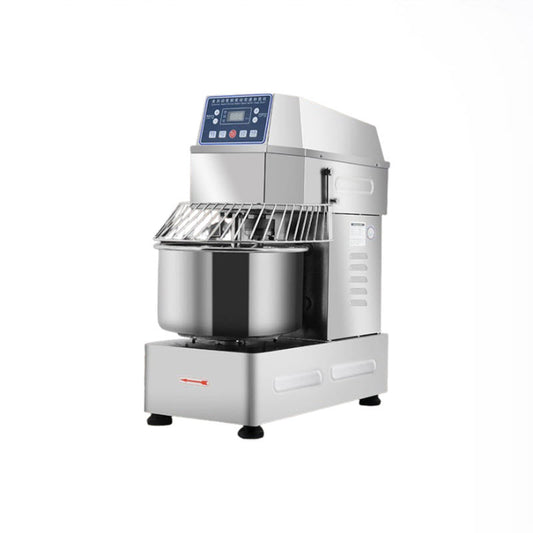 เครื่องนวดแป้งสแตนเลส 25 กก. รุ่น 2 ความเร็ว ระบบอินเวอร์เตอร์ สำหรับร้านค้า