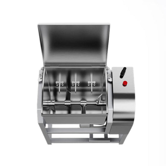 เครื่องนวดแป้งเชิงพาณิชย์ ขนาด 15/25 กก. สเตนเลส รุ่นมีใบมีด เหมาะสำหรับทำบะหมี่ ขนมปัง