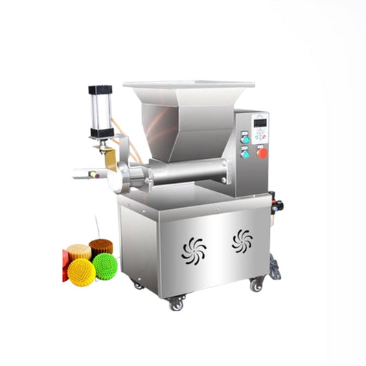 เครื่องตัดแป้งอัตโนมัติ ขนาดเล็ก สำหรับทำขนมไหว้พระจันทร์ และซาลาเปา รุ่นเชิงพาณิชย์