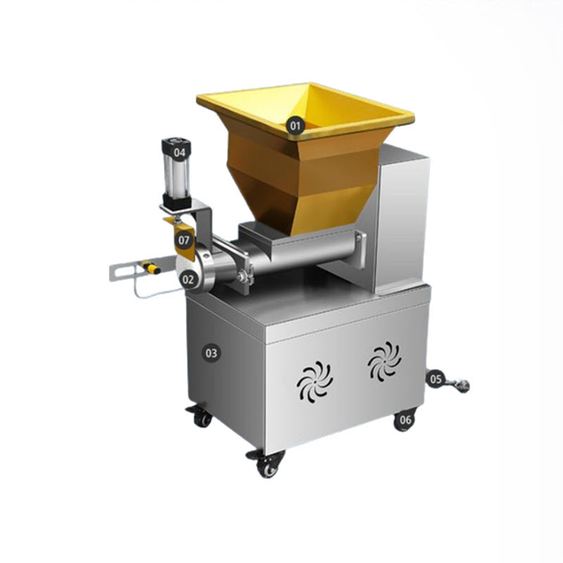 เครื่องแบ่งแป้งอัตโนมัติ ขนาดเล็ก สำหรับทำซาลาเปา เกี๊ยว ขนมหวาน รุ่นใหม่