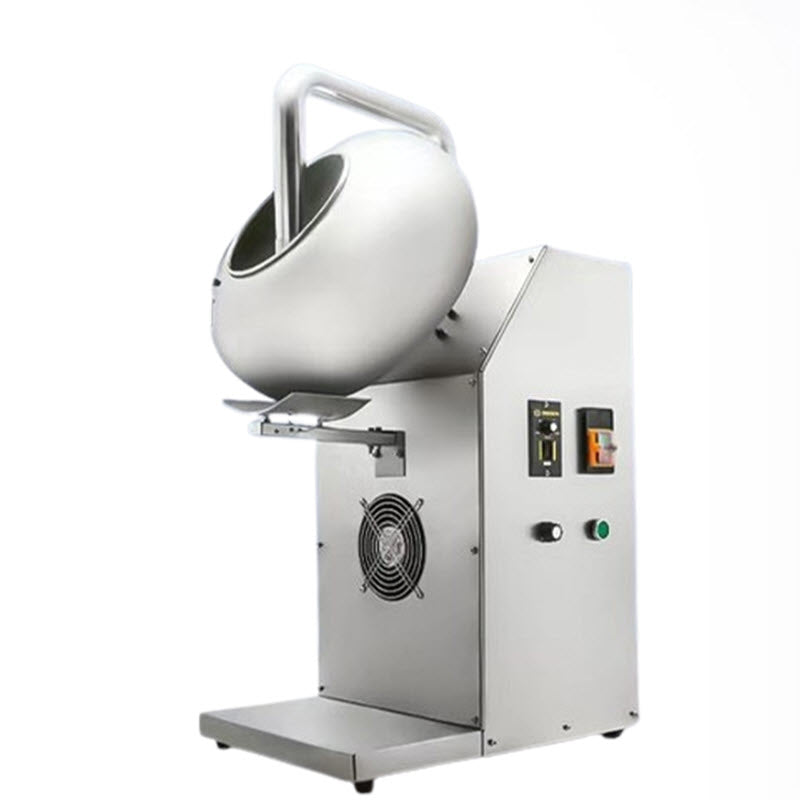 เครื่องเคลือบเมล็ดบัวลอย - เครื่องทำลูกกลมอัตโนมัติ, วัสดุสแตนเลส, ใช้งานง่าย