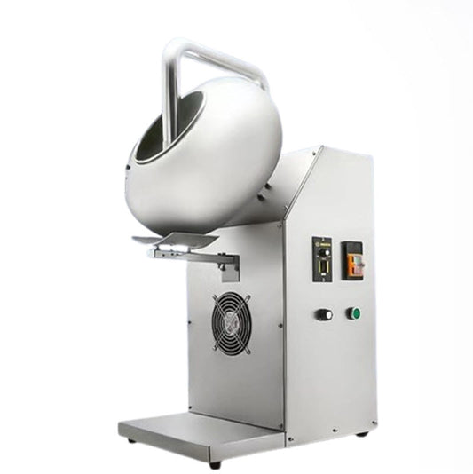 เครื่องเคลือบเมล็ดบัวลอย - เครื่องทำลูกกลมอัตโนมัติ, วัสดุสแตนเลส, ใช้งานง่าย