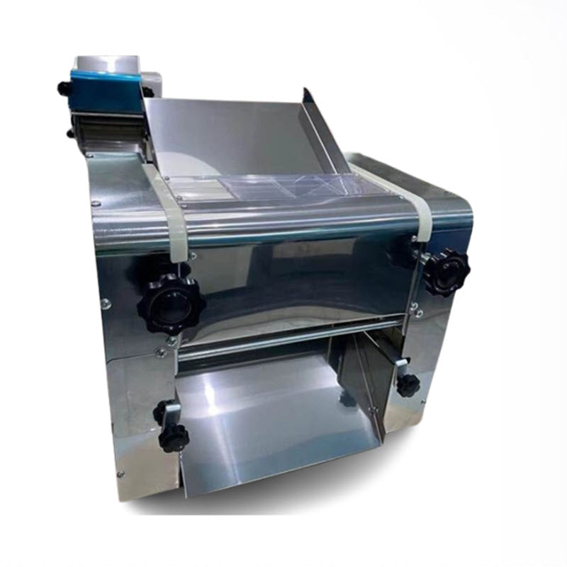 เครื่องทำเส้นบะหมี่ไฟฟ้า รุ่น 300 แบบตั้งโต๊ะ สแตนเลส สำหรับทำขนมจีบและซาลาเปา