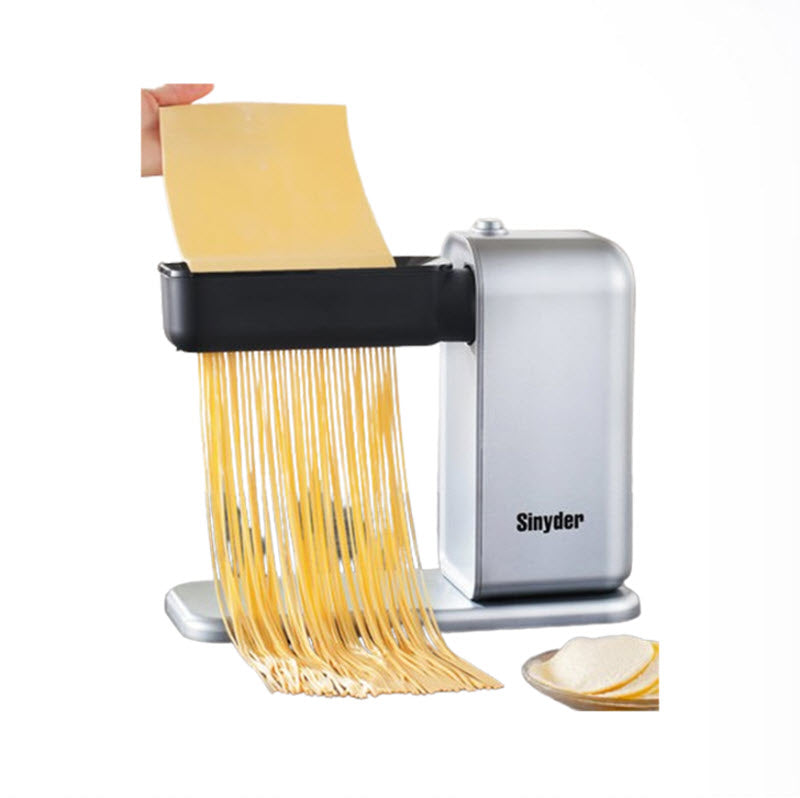 เครื่องทำเส้นบะหมี่ไฟฟ้า Sinyder รุ่น 2025 ขนาดเล็ก อัตโนมัติ สำหรับทำแป้งเกี๊ยวและขนมจีบ
