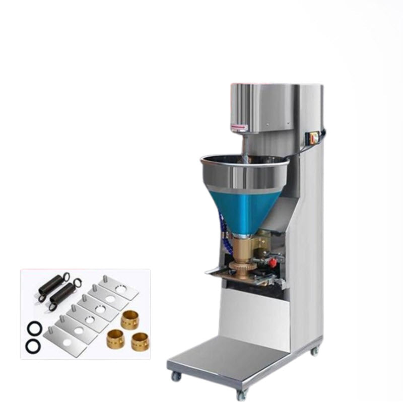 เครื่องทำลูกชิ้นอัตโนมัติ รุ่น双晓 ขนาดตั้งโต๊ะ ปรับความเร็วได้ เหมาะสำหรับลูกชิ้นปลาและเนื้อ 牛丸子