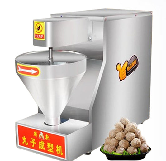 เครื่องทำลูกชิ้นอัตโนมัติ ขนาดเล็ก รุ่นเชิงพาณิชย์ ใช้ทำลูกชิ้นปลา เนื้อวัว และลูกชิ้นผัก