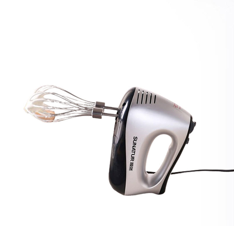 เครื่องตีไข่ไฟฟ้า 300W รุ่น顺然 ขนาดเล็ก ใช้งานง่าย สำหรับตีครีมและอบขนม