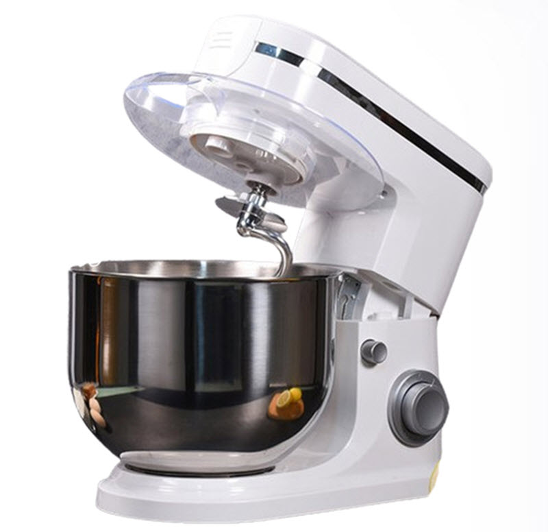 เครื่องผสมแป้งอัตโนมัติ 8 ลิตร ขนาดใหญ่ สำหรับเชฟ ใช้ในบ้านและร้านค้า ทำครีมและนวดแป้งได้ครบครัน