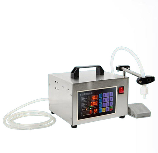 เครื่องบรรจุของเหลวอัตโนมัติ ขนาดเล็ก สำหรับน้ำมัน เครื่องดื่ม เหล้า นม น้ำหอม น้ำขนมซักผ้า