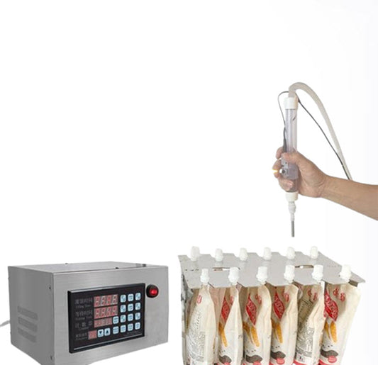 เครื่องบรรจุถุงซักผ้าอัตโนมัติ ขนาดเล็ก รุ่นดูดน้ำผึ้ง สำหรับน้ำเต้าหู้ สูงถึง 100 องศา