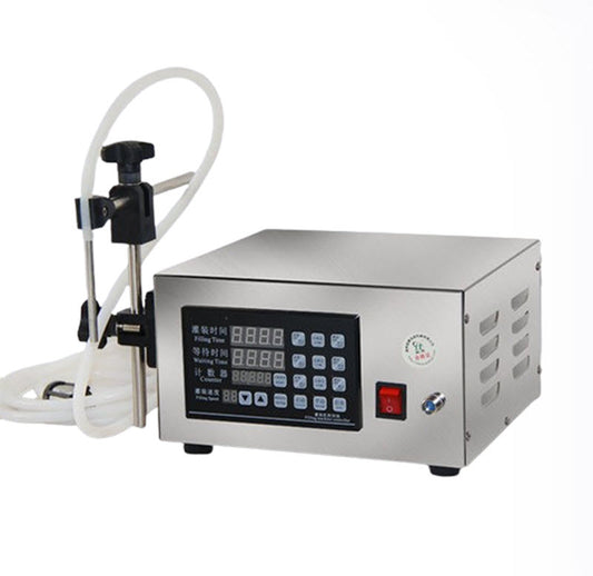 เครื่องบรรจุของเหลวอัตโนมัติ ขนาดเล็ก สำหรับไวน์ น้ำมัน นม และน้ำขนมซักผ้า รุ่นมืออาชีพ