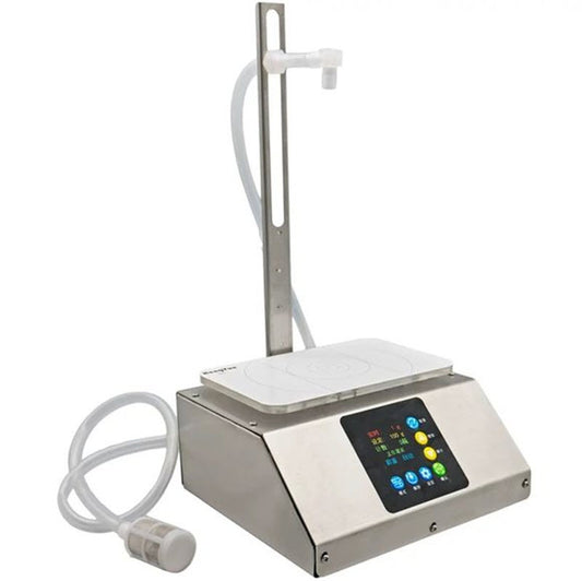 เครื่องบรรจุของเหลวอัตโนมัติ ขนาดเล็ก สำหรับขวดเหล้า น้ำมัน น้ำเต้าหู้ เครื่องดื่ม นม