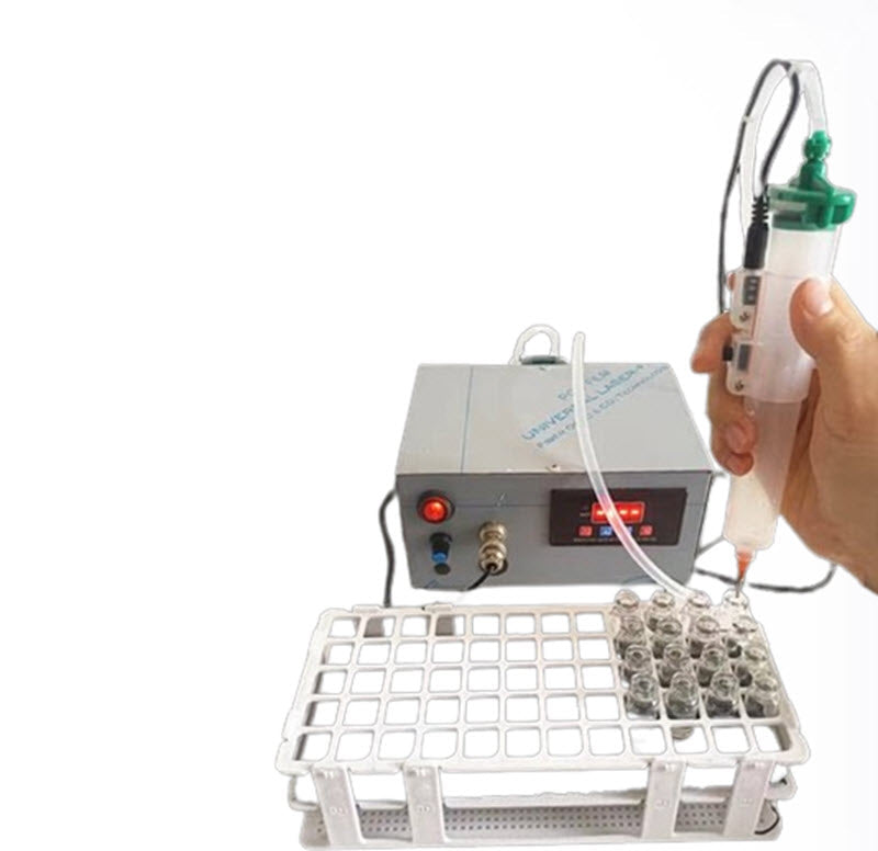 เครื่องบรรจุของเหลวพกพา ขวดเล็ก ขนาดกะทัดรัด อัตโนมัติ ปั๊มพ์น้ำมันหอมระเหยและน้ำหอม