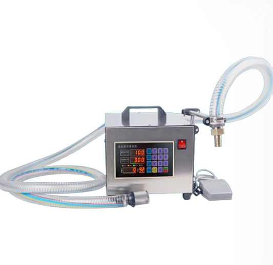 เครื่องบรรจุของเหลวอัตโนมัติ ขนาดใหญ่ สำหรับน้ำมัน น้ำส้มสายชู น้ำขนมซักผ้า 5-50 ลิตร