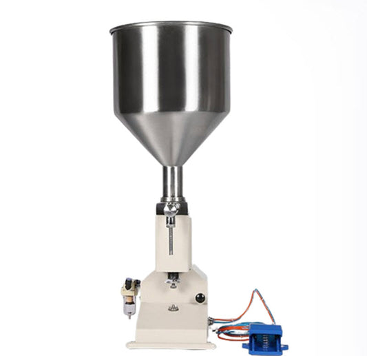 เครื่องบรรจุครีมแบบอัดลม A02 ขนาดเล็ก สำหรับเครื่องสำอาง เครื่องดื่ม และของเหลว