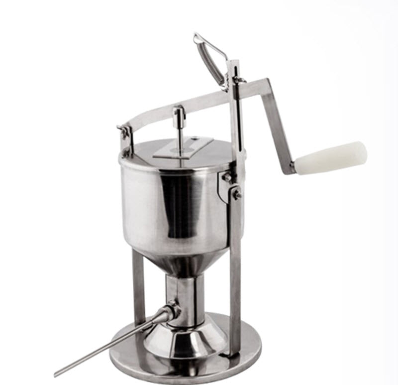 เครื่องทำขนมปังพัฟ พร้อมหัวฉีดใส่ไส้ - สำหรับทำโดนัท, มาร์ชเมลโลว์, เจลลี่, ขนมอบ