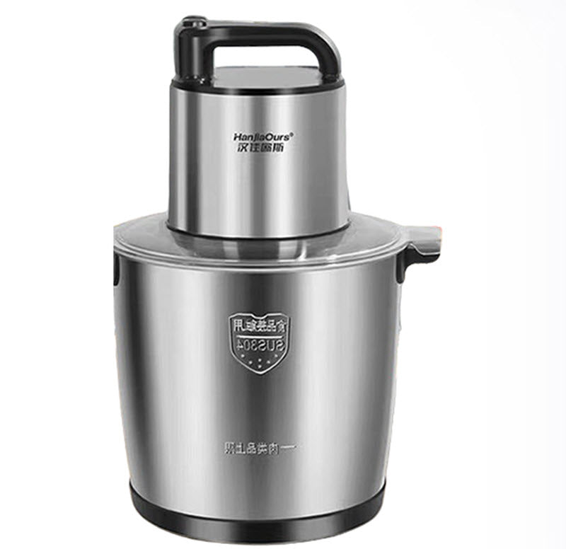 เครื่องบดเนื้อเชิงพาณิชย์ขนาดใหญ่ 15L รุ่นเยอรมัน ใบมีด 6 แฉก กำลังแรง สำหรับบดเนื้อและพริก