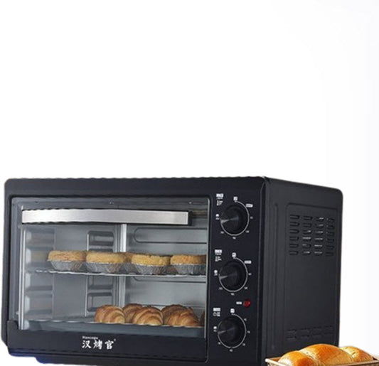 เตาอบไฟฟ้า 48 ลิตร ขนาดใหญ่ รุ่นใหม่ 2023 ฟังก์ชันหลายอย่าง ควบคุมอุณหภูมิอิสระ ทำอาหารง่าย