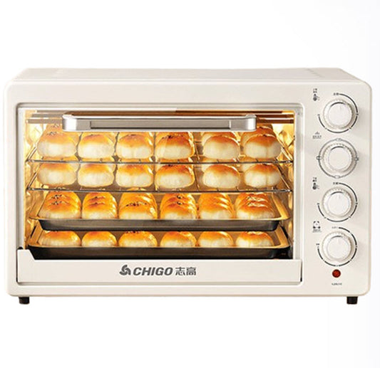 เตาอบไฟฟ้าชิหาว ขนาด 45 ลิตร รุ่นมัลติฟังก์ชัน สำหรับอบเค้กและทำอาหารอัตโนมัติ