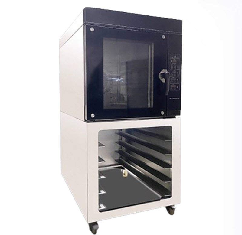 เตาอบลมร้อนเชิงพาณิชย์ 5/10 ถาด รุ่นอบขนม ปรุงอาหารได้หลากหลาย ขนาดใหญ่ 220V