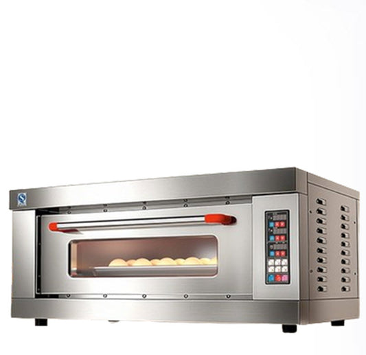 เตาอบพาณิชย์ Dmlyra รุ่น平炉 1 ชั้น 1 ถาด ขนาดใหญ่ สำหรับเบเกอรี่ มืออาชีพ