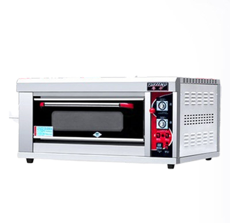เตาอบแก๊สเชิงพาณิชย์ 2 ชั้น ขนาดใหญ่ สำหรับเค้ก ขนมปัง พิซซ่า รุ่น粤丰