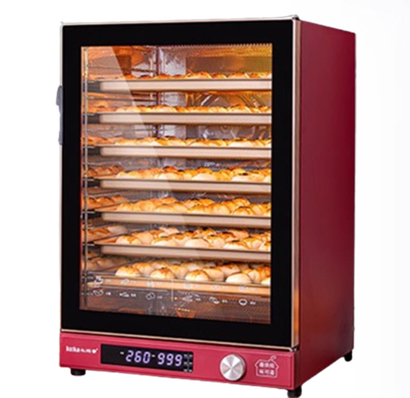 เตาอบไฟฟ้า L12 ขนาดใหญ่ 8 ชั้น สำหรับเบเกอรี่ พิซซ่า ขนมเค้ก รุ่น礼悦家 พร้อมฟังก์ชันอบครบครัน