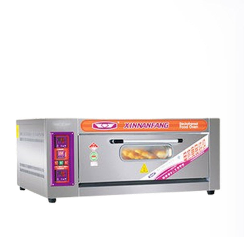 เตาอบแก๊สขนาดใหญ่ 1-3 ชั้น รุ่นใหม่สำหรับทำพิซซ่าและขนมปัง พื้นที่อบกว้าง