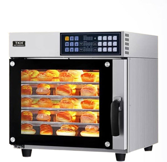 เตาอบพาณิชย์ TKH อังกฤษ 5 ชั้น ระบบลมร้อน สำหรับอบเค้ก ขนมปัง และขนมไหว้พระจันทร์