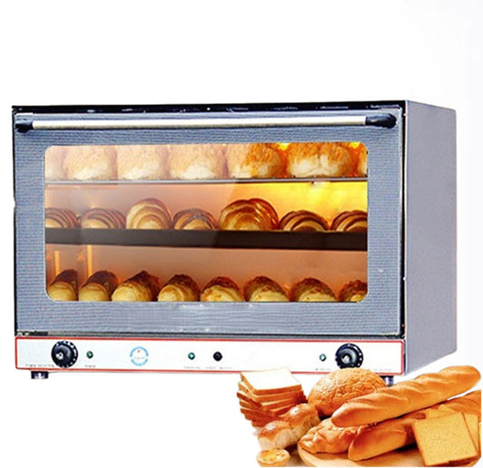 เตาอบลมร้อนเชิงพาณิชย์ YXD-8A ขนาดใหญ่ สำหรับอบเค้ก ขนมปัง ไก่ อบกรอบ 220V 1500W