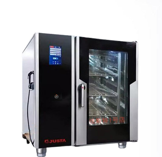 เตาอบไอน้ำและอบกรอบขนาดใหญ่ JUSTA รุ่นพาณิชย์ ระบบหมุนเวียนอากาศ ร้อนแรง อเนกประสงค์