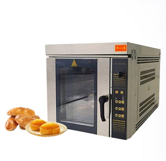 เตาอบพาณิชย์ 千麦 รุ่น Smart 5 ถาด ระบบลมร้อน หม้ออบขนมเค้ก ขนมปัง พิซซ่า พร้อมฟังก์ชันพ่นน้ำ