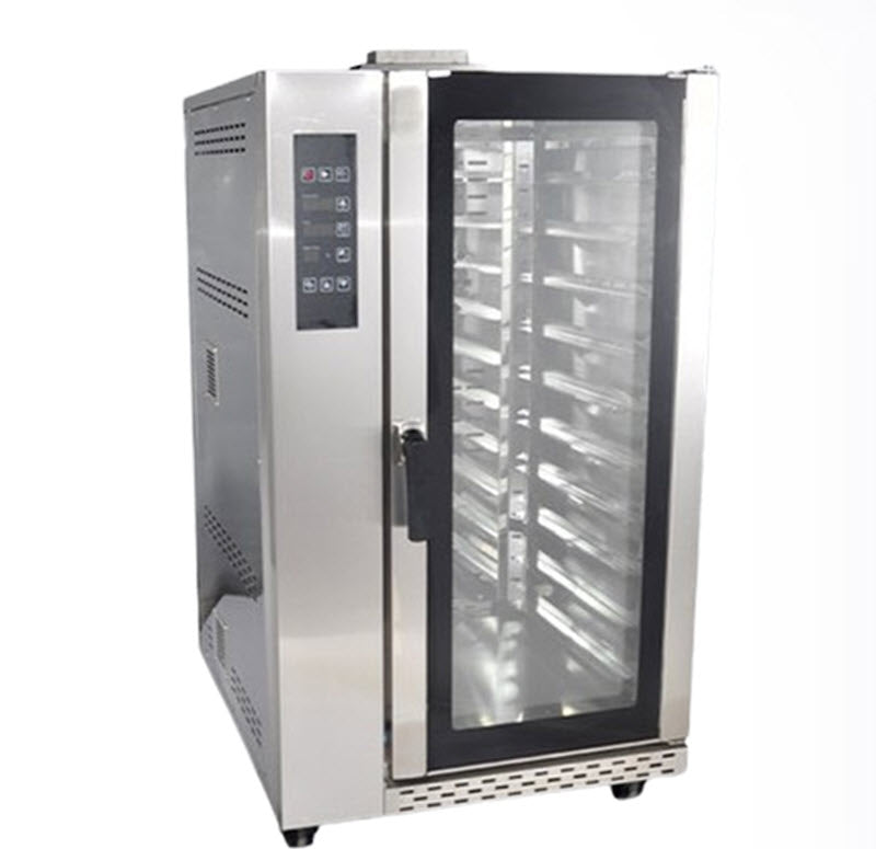 เตาอบแก๊สพาณิชย์ รุ่นใหญ่ 5-12 ถาด วัสดุทนความร้อน มีระบบหมุนเวียนอากาศ ขนาดใหญ่