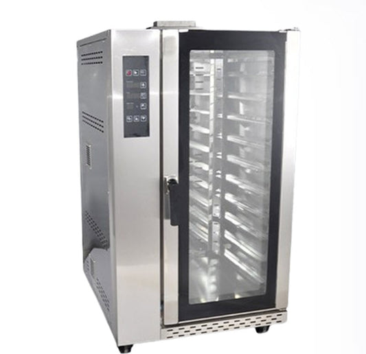 เตาอบแก๊สพาณิชย์ รุ่นใหญ่ 5-12 ถาด วัสดุทนความร้อน มีระบบหมุนเวียนอากาศ ขนาดใหญ่