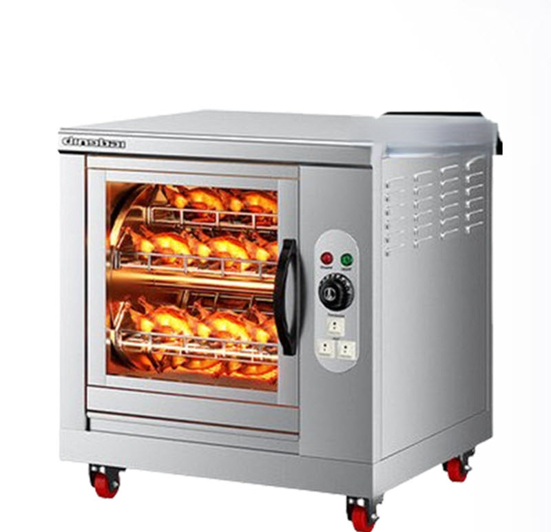 เตาอบไก่และเป็ดอัตโนมัติ ขนาดใหญ่ ฟังก์ชันหลากหลาย เหมาะสำหรับร้านอาหาร-โรงแรม