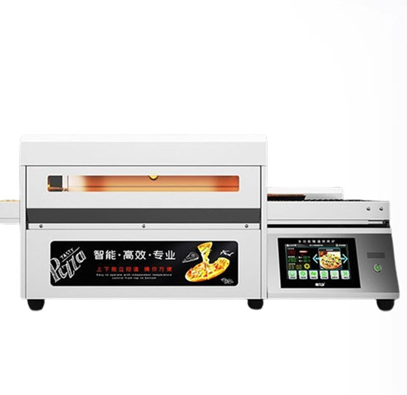 เตาอบพิซซ่าเชิงพาณิชย์ รุ่นเบเกอรี่ 1000W เตาอบลมร้อนสำหรับเบเกอรี่มินิ ขนมปังและทาร์ต