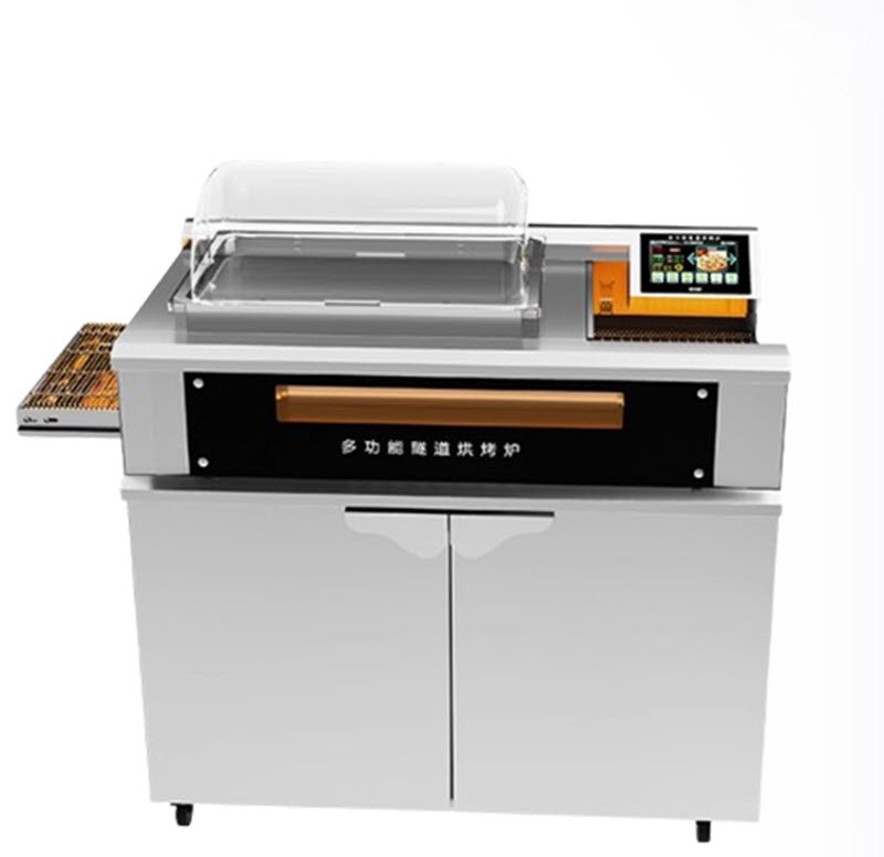 เตาอบพิซซ่าเชิงพาณิชย์ รุ่นเบอเกอร์ ทาสทิน ขนาดกะทัดรัด ระบบลมร้อน หมุนเวียนอบขนม