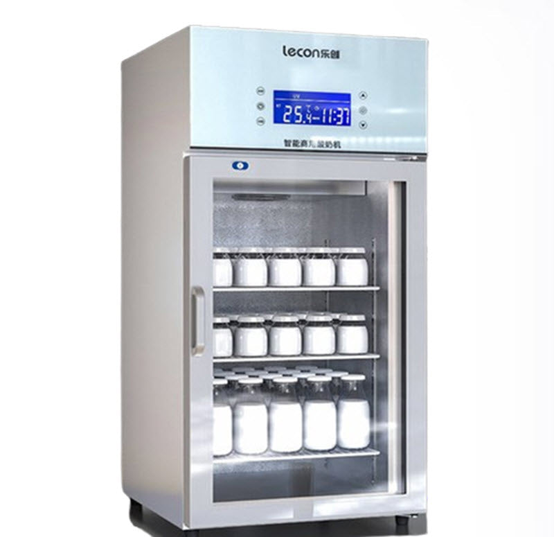 เครื่องทำโยเกิร์ตอัตโนมัติขนาดใหญ่ รุ่นเล่อชวง สำหรับร้านค้า ระบบเย็น เหมาะสำหรับทำผลไม้และไวน์ข้าว