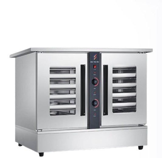 ตู้หมักแป้งสเตนเลส 12 ชั้น รุ่น全钢 สำหรับขนมปัง เส้นหมี่ และพิซซ่า